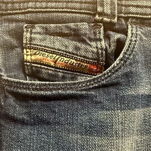 Diesel Soozy Straight Leg Jeans Wash 008L6 Stretch W27 L30